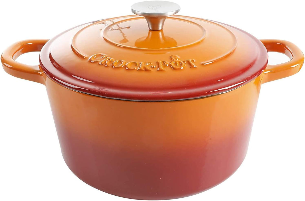 3 Quart Enameled Cast Iron Dutch Oven – Aqua - Curated Catalog D1