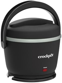 Electric Lunch Box Food Warmer 20oz – Black - Curated Catalog X2