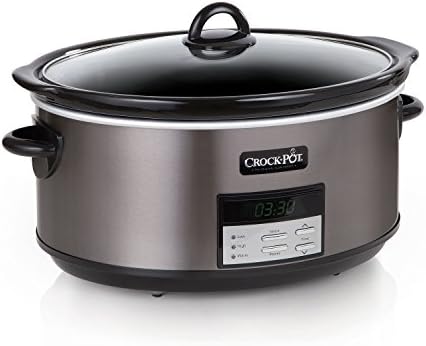 8 Quart Programmable Slow Cooker with Auto Warm - Curated Catalog I0