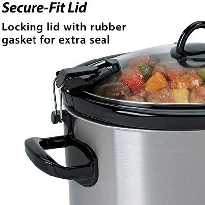 Cook & Carry 6 Quart Portable Slow Cooker - Curated Catalog P2