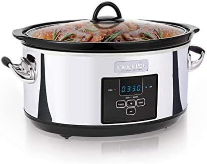 7 Quart Programmable Slow Cooker – Polished Platinum - Curated Catalog M2