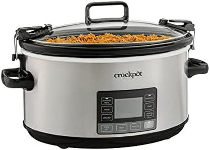 7 Quart Portable Programmable Slow Cooker with Timer - Curated Catalog M3