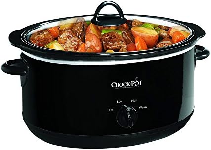 8 Quart Manual Slow Cooker – Black - Curated Catalog Q2