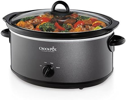 7 Quart Slow Cooker – Charcoal - Curated Catalog O1