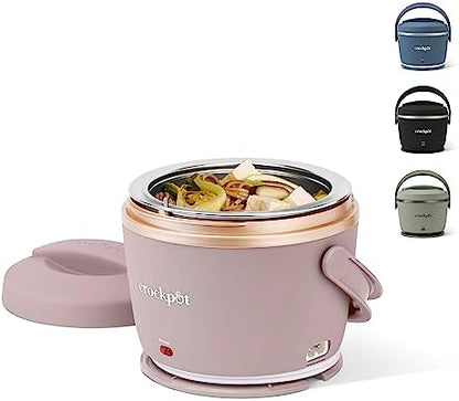 Electric Lunch Box Food Warmer 20oz – Blush Pink - Curated Catalog M7