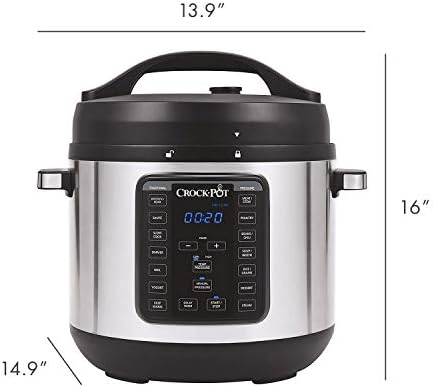 8 Quart Express Crock Multi-Use Pressure Cooker - Curated Catalog B9