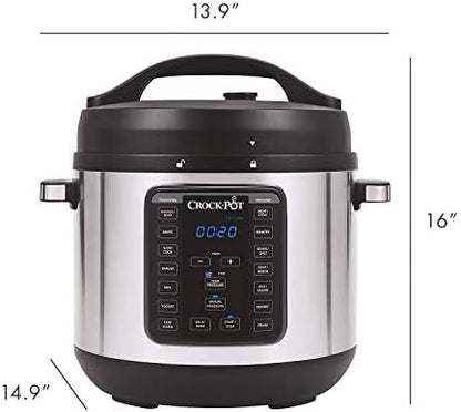 8 Quart Express Crock Multi-Use Pressure Cooker - Curated Catalog R9