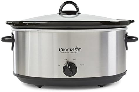 7 Quart Oval Manual Slow Cooker – Stainless Steel - Curated Catalog U2