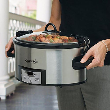 Cook & Carry 6 Quart Programmable Slow Cooker - Curated Catalog T0