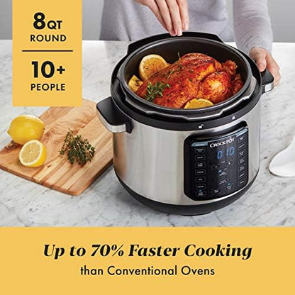 8 Quart Express Crock Multi-Use Pressure Cooker - Curated Catalog R9