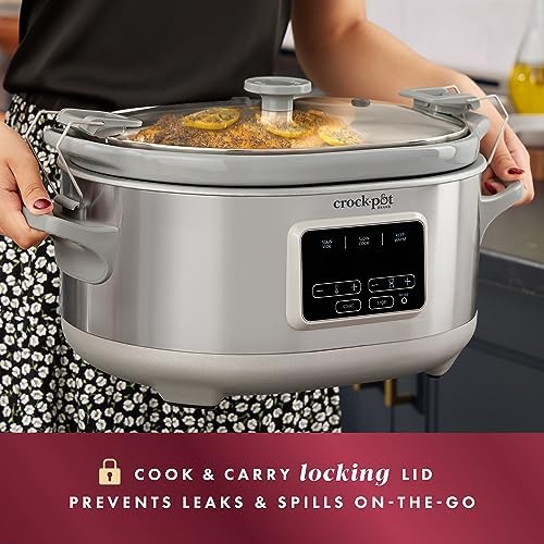 7 Quart Programmable Cook & Carry Slow Cooker - Curated Catalog P3