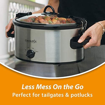Cook & Carry 6 Quart Portable Slow Cooker - Curated Catalog Z7