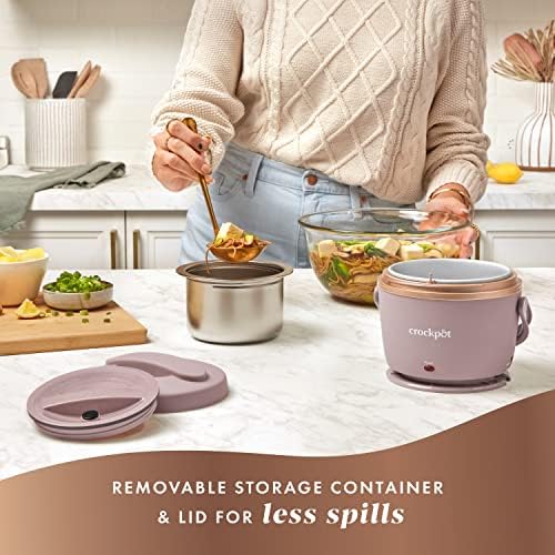 Electric Lunch Box Food Warmer 20oz – Blush Pink - Curated Catalog M7