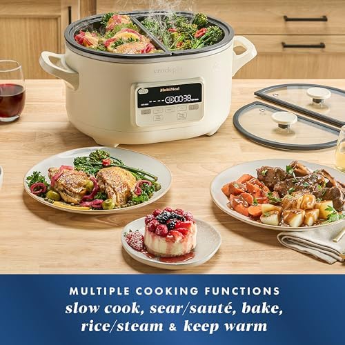 MultiMeal Multicooker with Programmable Slow Cooker - Curated Catalog Q4