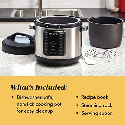 8 Quart Express Crock Multi-Use Pressure Cooker - Curated Catalog R9