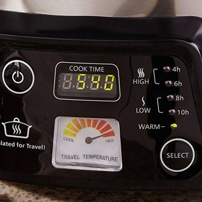 Cook & Carry 6 Quart Programmable Slow Cooker - Curated Catalog T0