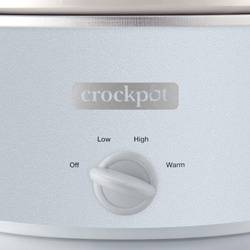 4.5 Quart Manual Slow Cooker – Macaroon Blue - Curated Catalog M5