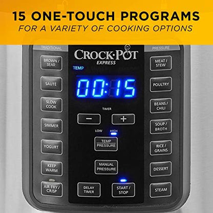 Express Crisp 8 Quart 10-in-1 Pressure Cooker - Curated Catalog M7