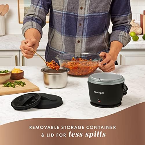 Electric Lunch Box Food Warmer 20oz – Black - Curated Catalog X2