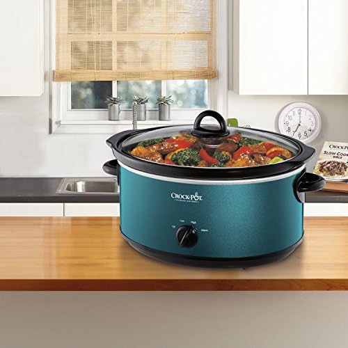 7 Quart Manual Slow Cooker – Turquoise - Curated Catalog S4