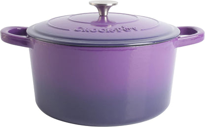 3 Quart Enameled Cast Iron Dutch Oven – Aqua - Curated Catalog B5