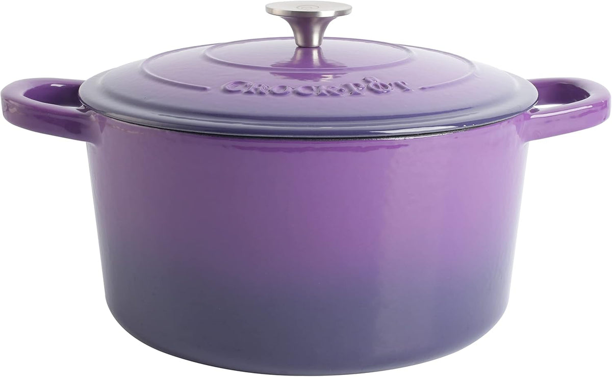 3 Quart Enameled Cast Iron Dutch Oven – Aqua - Curated Catalog D1