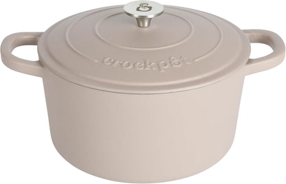 3 Quart Enameled Cast Iron Dutch Oven – Aqua - Curated Catalog D1