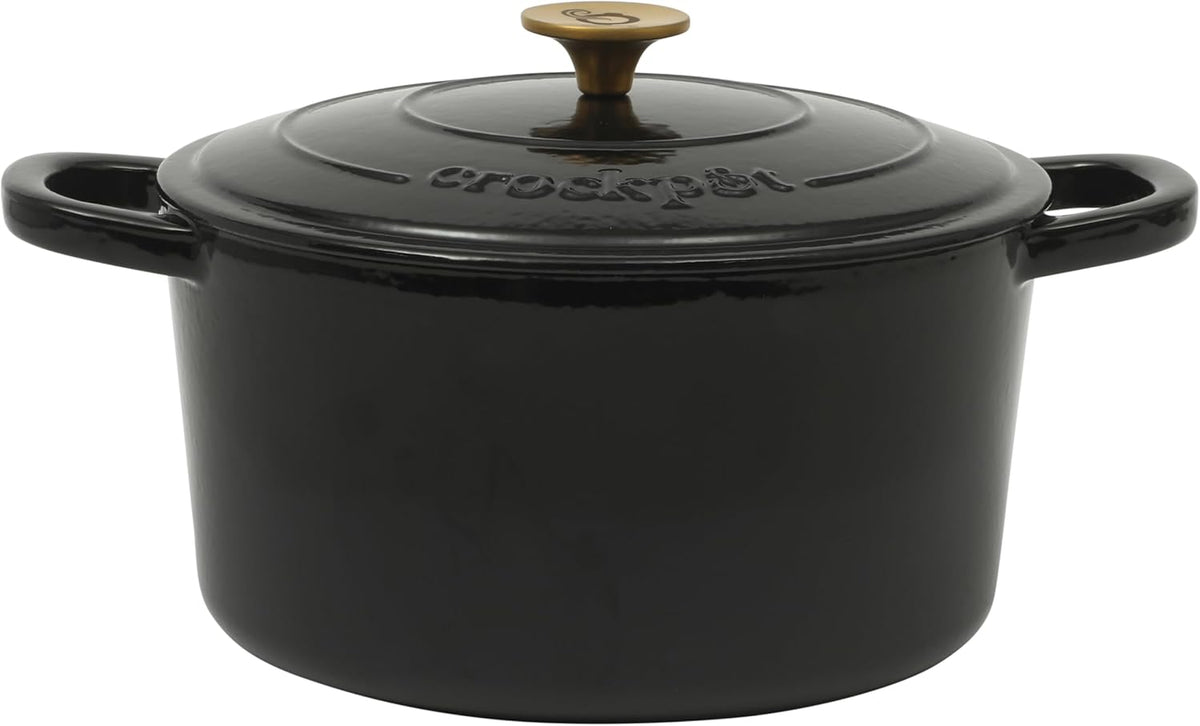3 Quart Enameled Cast Iron Dutch Oven – Aqua - Curated Catalog B5
