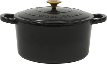 3 Quart Enameled Cast Iron Dutch Oven – Aqua - Curated Catalog B5