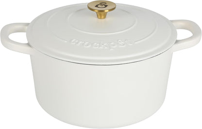 3 Quart Enameled Cast Iron Dutch Oven – Aqua - Curated Catalog D1