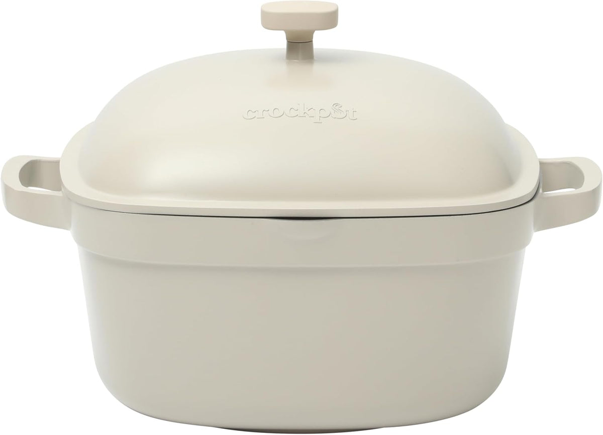 3 Quart Enameled Cast Iron Dutch Oven – Aqua - Curated Catalog D1