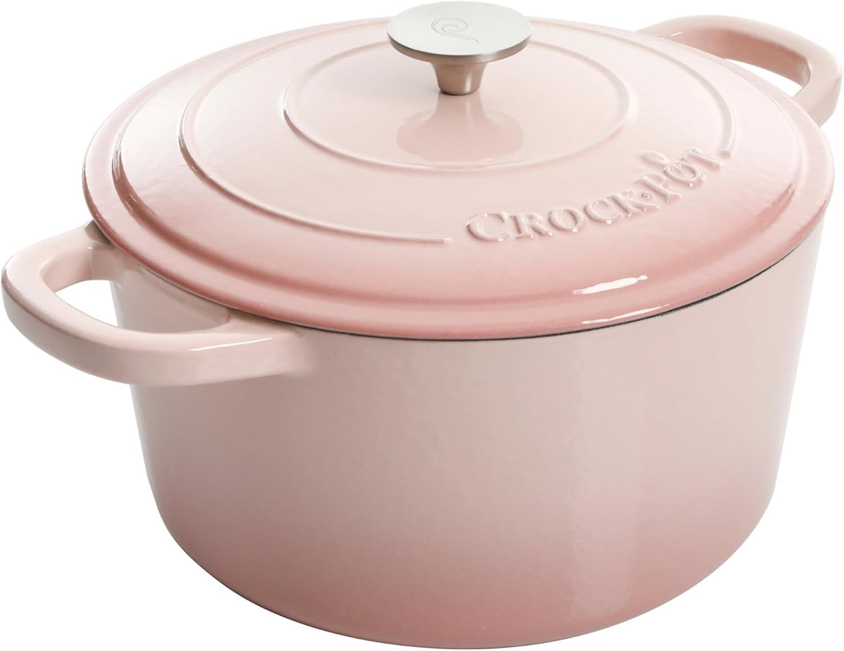 3 Quart Enameled Cast Iron Dutch Oven – Aqua - Curated Catalog B5