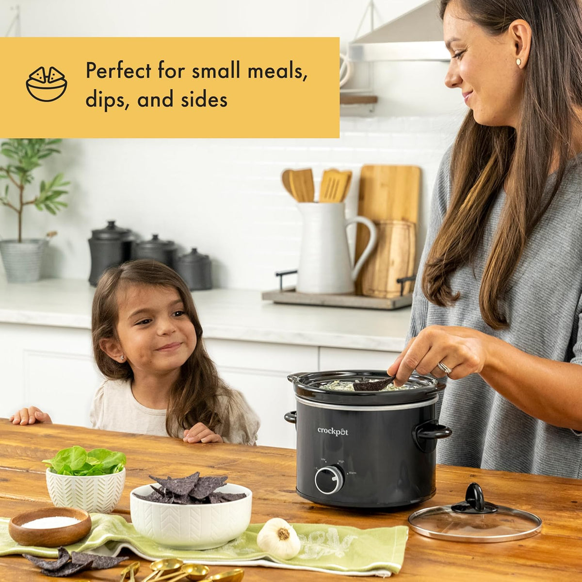 2 Quart Mini Slow Cooker – Classic Compact Cooker - Curated Catalog S2