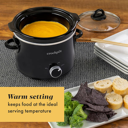 2 Quart Mini Slow Cooker – Classic Compact Cooker - Curated Catalog S2